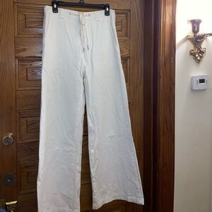 Hudson Jeans White Flare & Wide Leg
